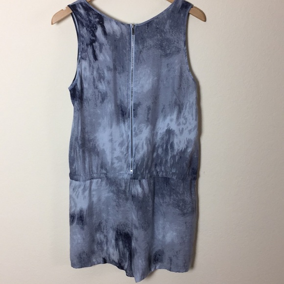 Calvin Klein Jeans Grey Tie Dye Sleeveless Romper - Picture 7 of 7